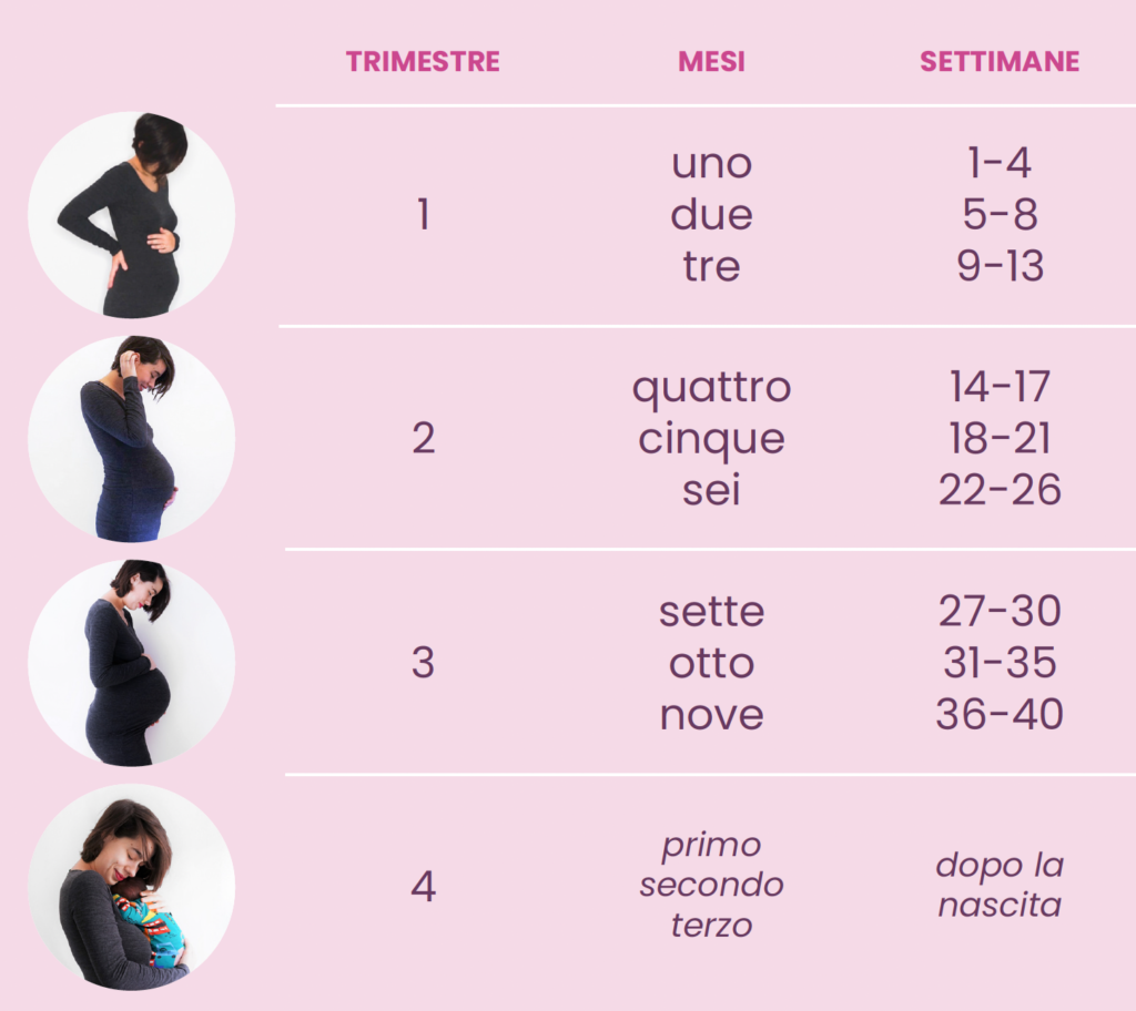 calcolo settimane di gravidanza